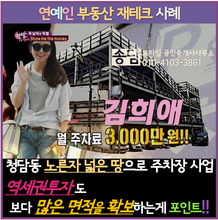 연예인 부동산 재테크 사례 (김희애, 주차장재테크 / 평택땅, 평택안중역세권) 연예인 부동산 재테크 사례 (김희애, 주차장재테크 / 평택땅, 평택안중역세권)