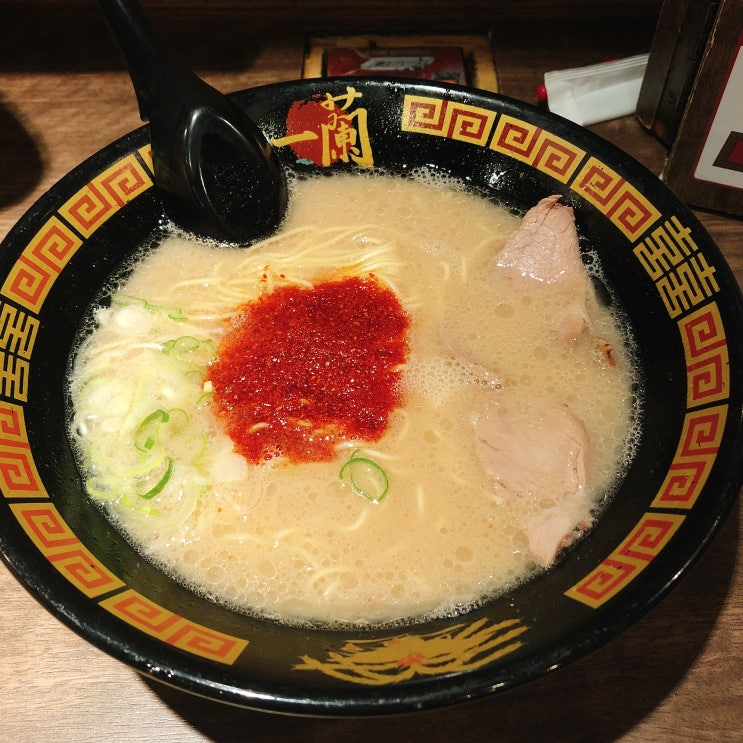  일본 도쿄 맛집 - 이치란라멘 신주쿠