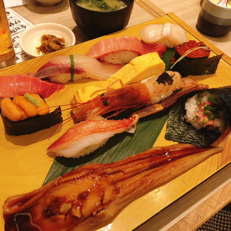  일본 도쿄 맛집 - 미도리스시 긴자 본점