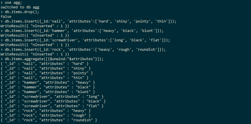 MongoDB Aggregate : 네이버 블로그