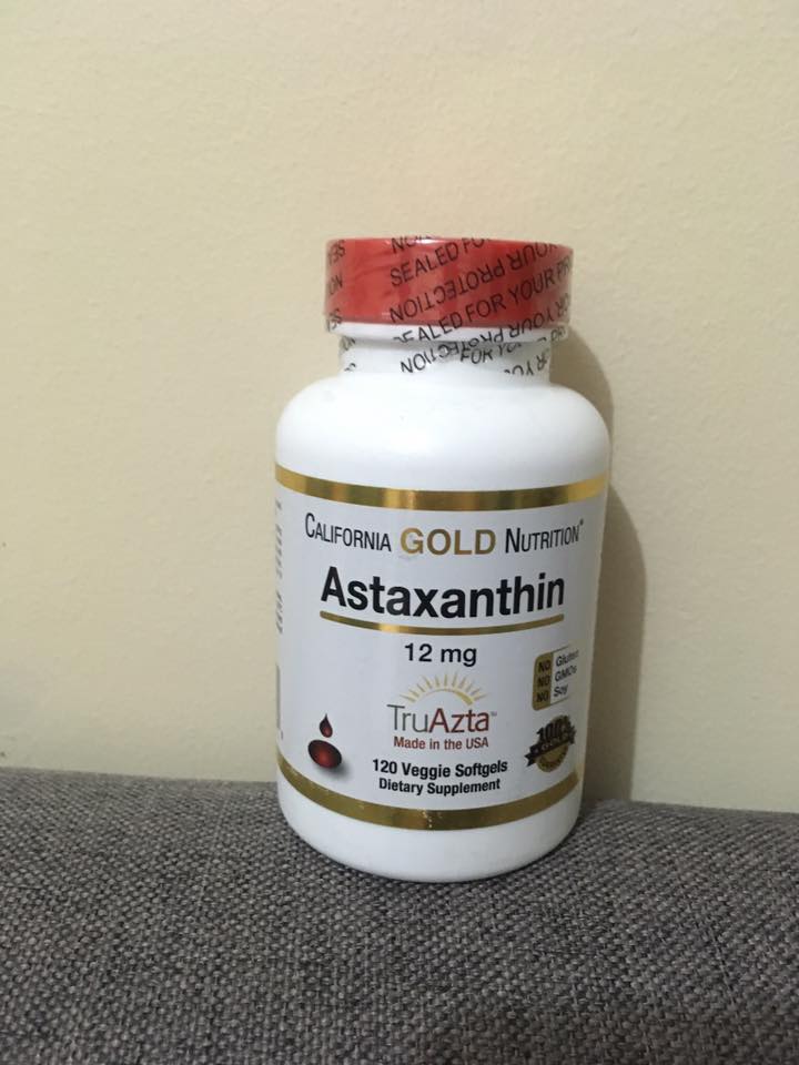 California Gold Nutrition, 아스타잔틴, 자연 발생 항산화제 카로티노이드, 12 mg, 베지 소프트젤 120개