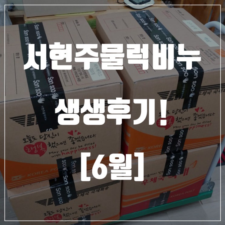  [비누만들기] 서현주물럭비누 6월 고객님들 생생후기!!