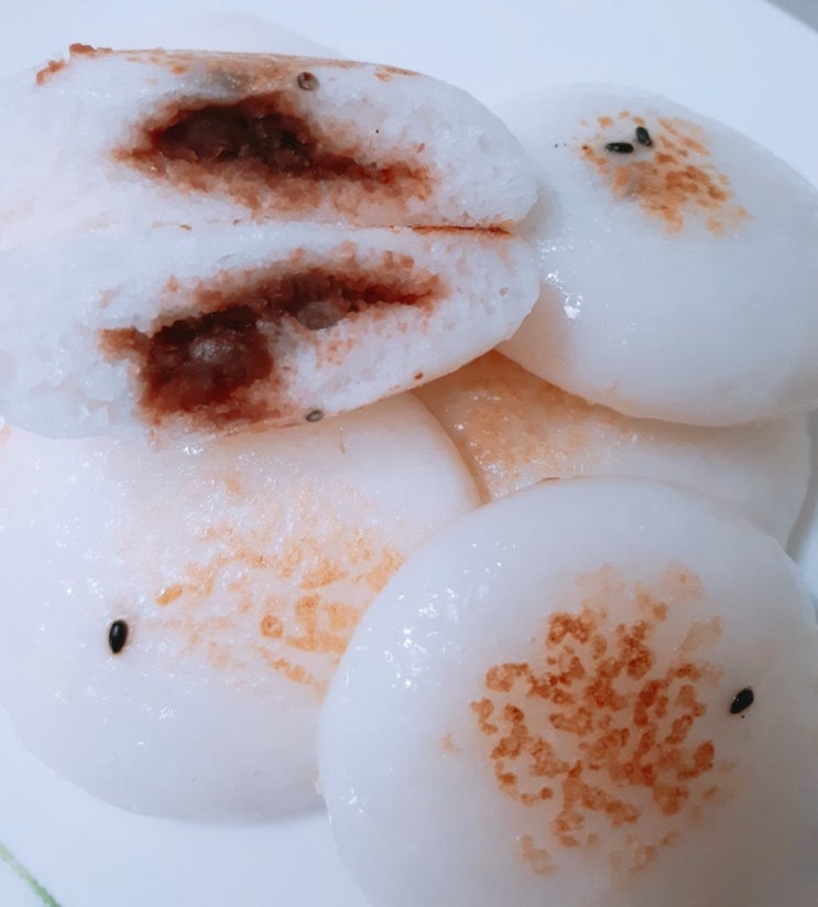  여름간식 '기정떡'