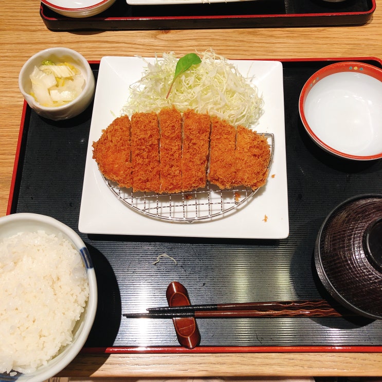 일본 도쿄 맛집 - 돈카츠 마이센 시부야히카리에