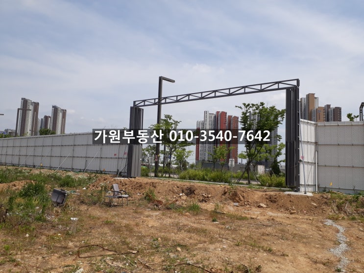  동탄2 유림노르웨이숲 현장 전경