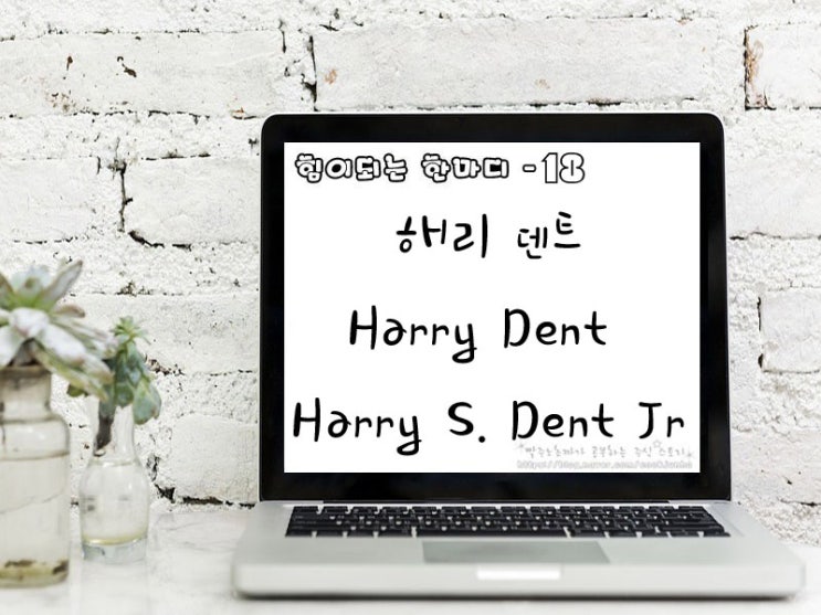 [주식명언] 해리 덴트(Harry Dent | Harry S. Dent Jr.)
