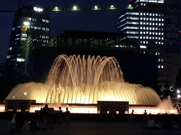  일산 호수공원 음악분수~~