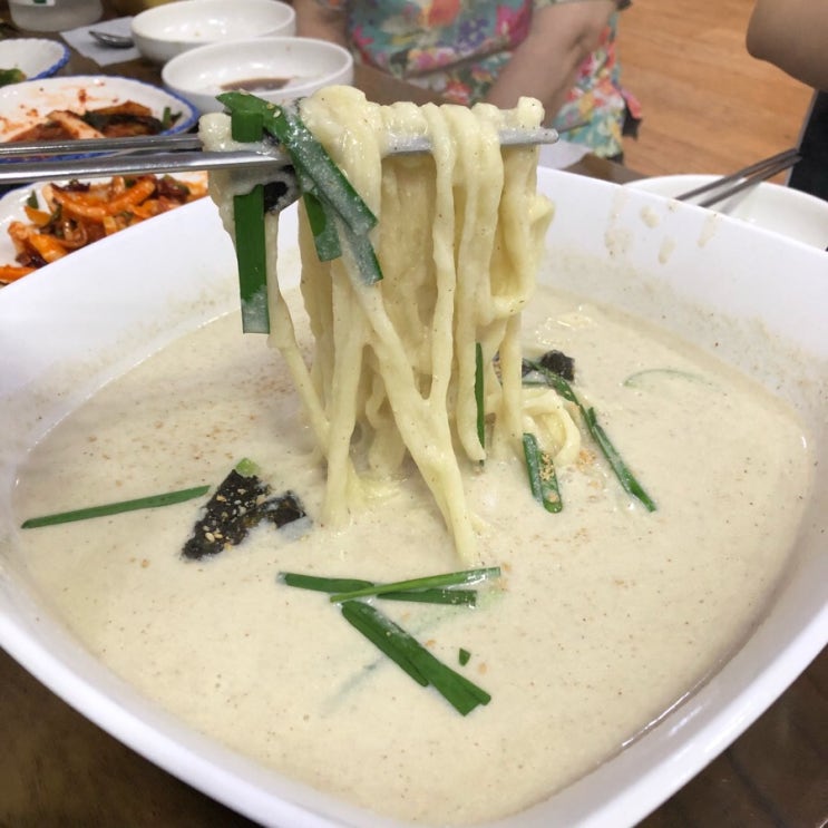  [청주/개신동 맛집 : 현고 들깨 손칼국수] 가족 외식으로 딱 ! 비가 부슬부슬 내릴 땐 파전에 칼국수
