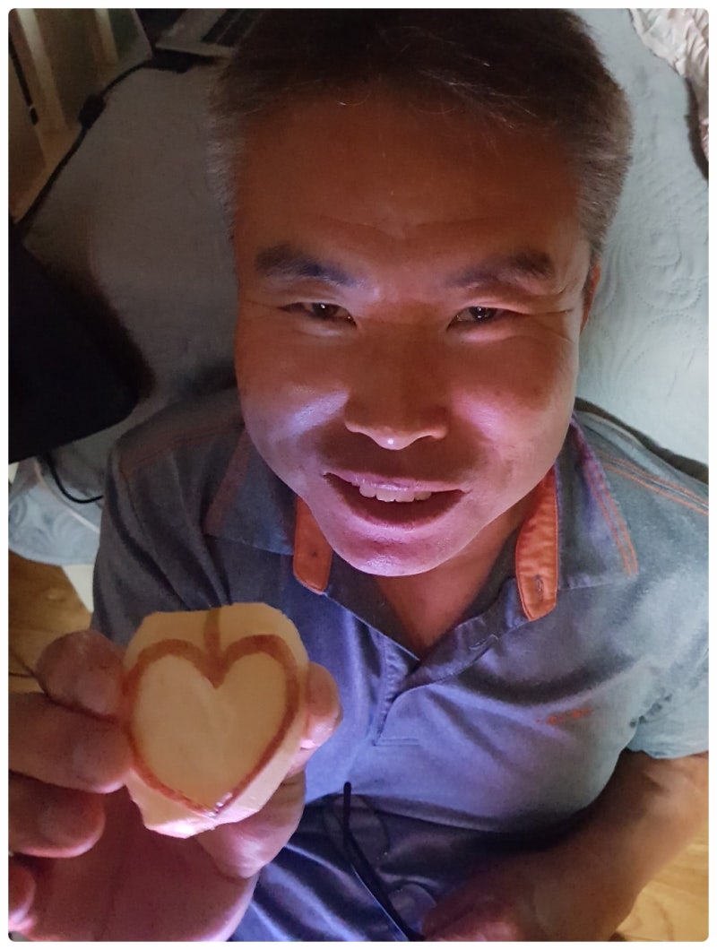 남편을 위한 사랑의 과일 예쁘게 깎기 사과 디저트 : 네이버 블로그, image size:800x1060