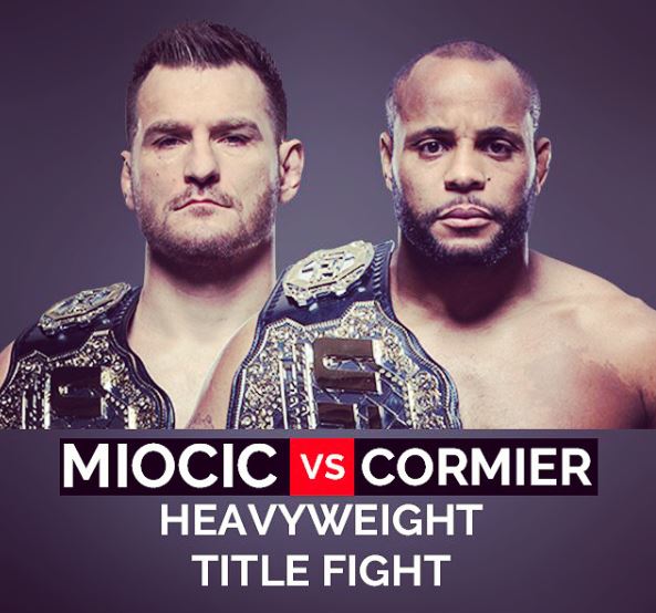 UFC226 중계 대진표 스티페 미오치치 다니엘 코미어, 은가누 루이스 (feat. 미오치치 코미어 꿀잼!!)