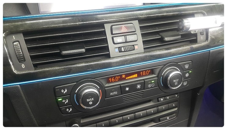  BMW 328I 컨버터블 에어컨이 작동안하는 고장으로 입고 (중고차량 구입 후 너무 자주옵니다.ㅠ.ㅠ)