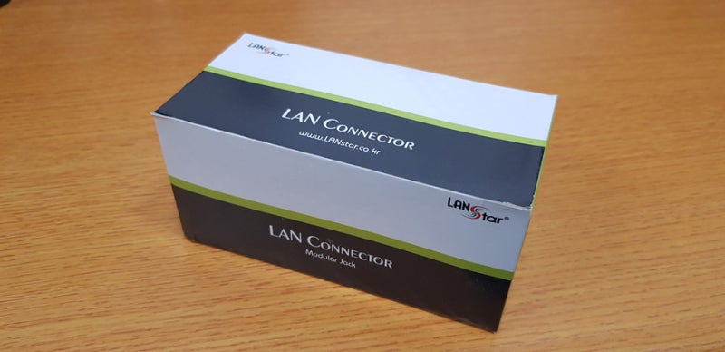 LANstar 케이블 통과형 RJ45 커넥터(플러그) : 네이버 블로그