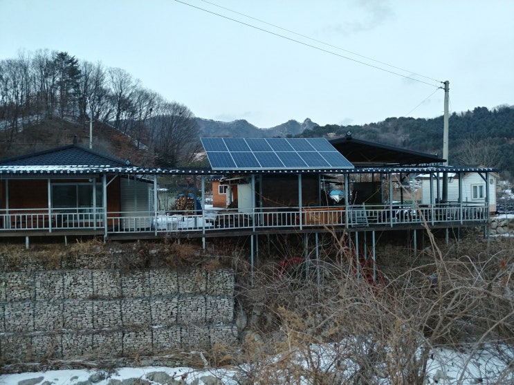  주택용 태양광 3kw 시공 / 경기도 포천