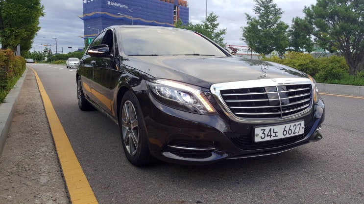  럭셔리 세단 벤츠 S350 블루텍