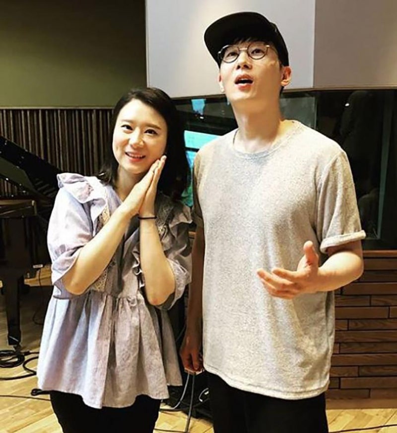 김유리 리포터, 커피소년과 다정한 투샷…“이 아침 감미로운 목소리 실화?”