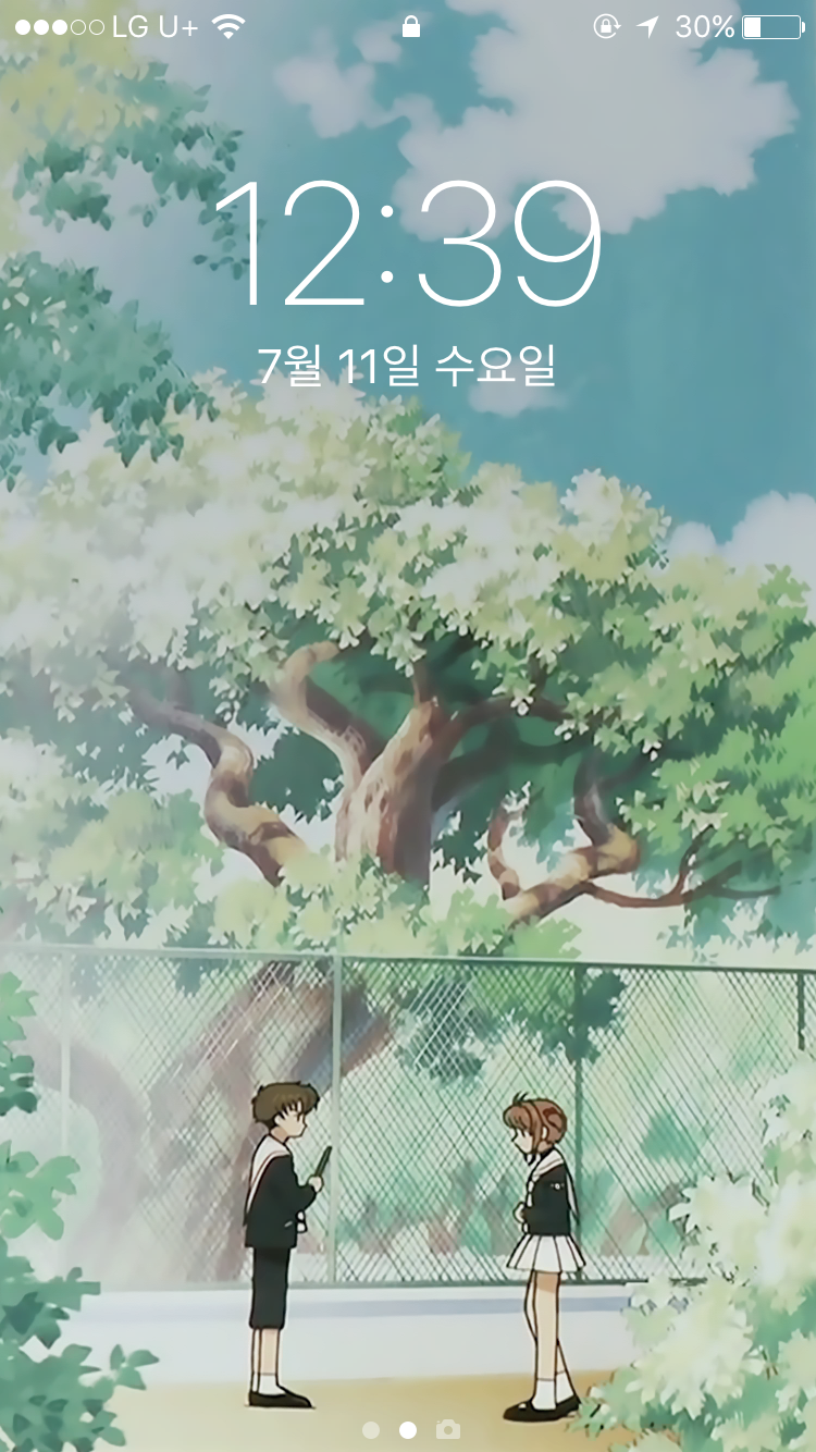 카드캡터 체리 핸드폰 배경화면 : 네이버 블로그
