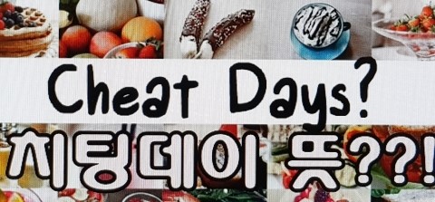  치팅데이뜻 알고 실행하기