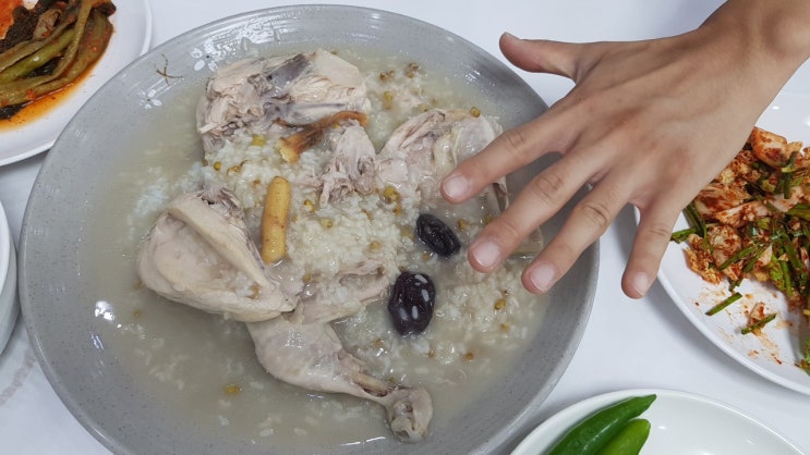  평택 송탄 누룽지닭오리백숙 맛집, 본가장수촌