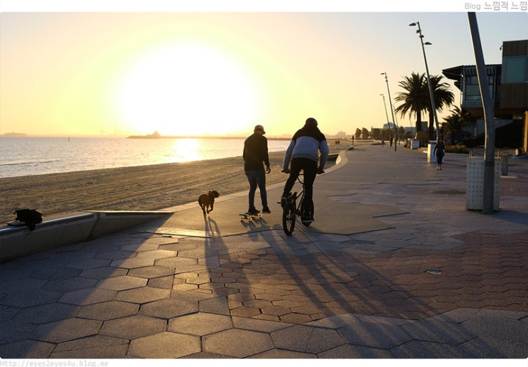  (호주/멜버른 여행) 루나파크와 세인트 킬다 브룩스 제티의 저녁노을 Brookes Jetty, St Kilda Beach
