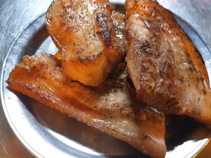  서산 삼겹살 맛집 마약 곱창도 짱이지유~ 맛있어유~~~서산호수공원맛집 추천하는 서산연탄불고기
