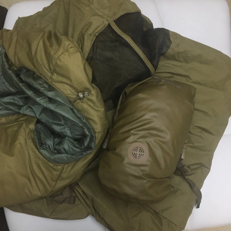  USMC 3 SEASON SLEEP SYSTEM 미해병 침낭,비비커버
