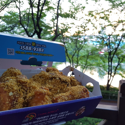  [잠실/석촌호수] 치킨의 명가 BBQ :: BBQ 석촌2점에서 신메뉴 치킨 사들고 석촌호수 나들이 가기! 룰루~