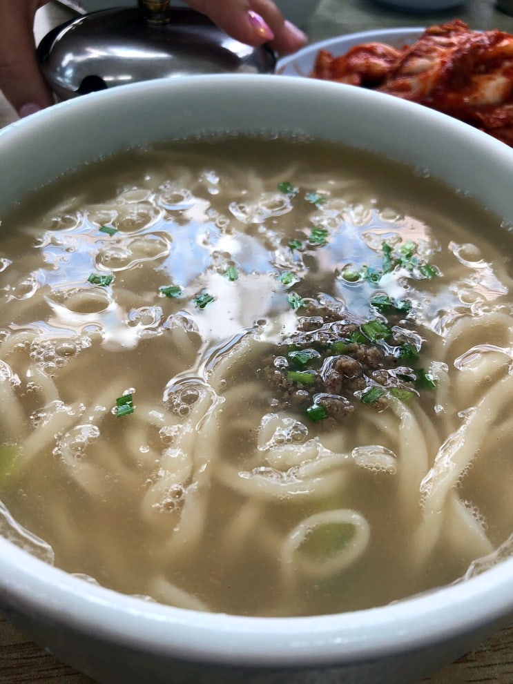  Simple but so good 줄서서 먹는 강남구청 점심 칼국수 맛집 옛날 할머니 손맛 그대로 정가네 손칼국수 팥칼국수 손국시 바지락