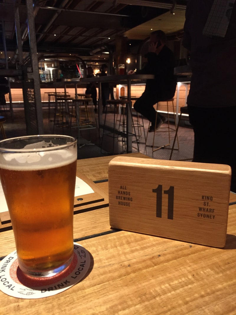 pub- all hands brewing house @barangaroo : 네이버 블로그