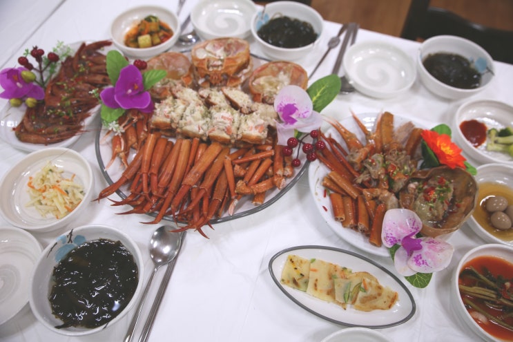  속초 맛집 짭쪼름한 간장새우 홍게장