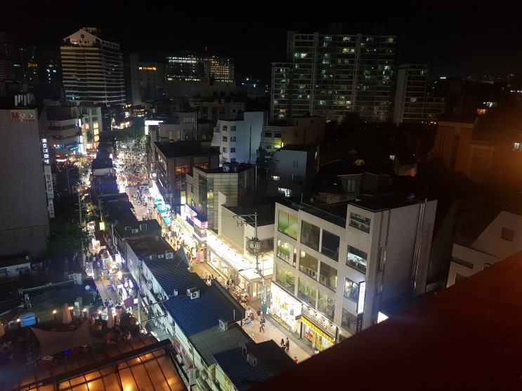  홍대) 경치좋고 시원한 칵테일바 《루프탑G》