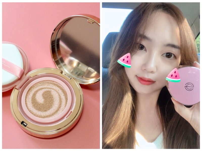 올리브영 이유리쿠션 DCP핑크아우라쿠션시즌2 여름에 딱이야