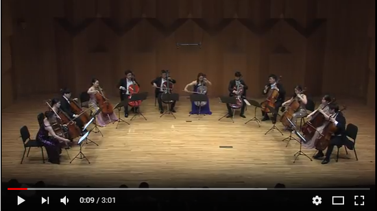 Cellista Cello Ensemble (Korean top 12 cellists) G. Verdi - La donna e mobile from Rigoletto Cellista Cello Ensemble (Korean top 12 cellists) G. Verdi - La donna e mobile from Rigoletto