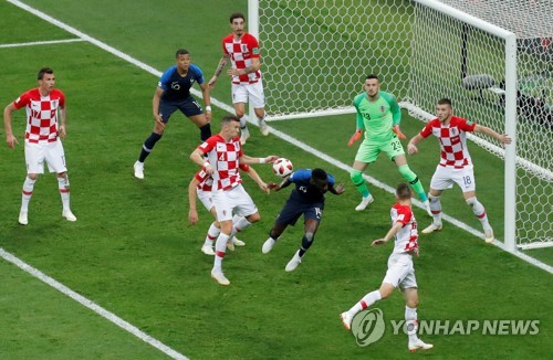 [러시아 월드컵] 프랑스 대 크로아티아 결승전 오심논란