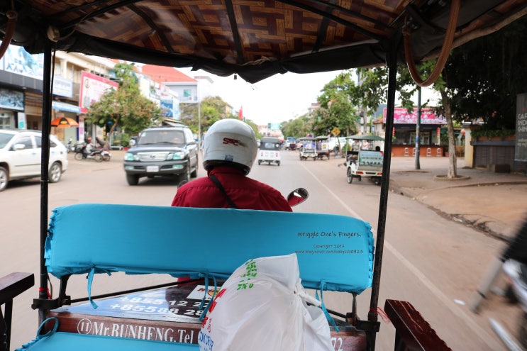 캄보디아 씨엠립여행 현지툭툭이기사 집구경가기