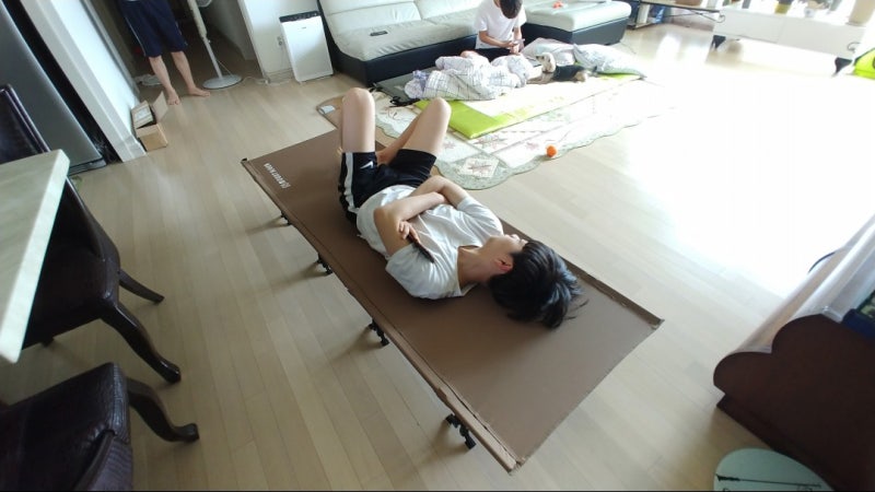경량야전침대 COT816 득템 - 마음에 쏙~