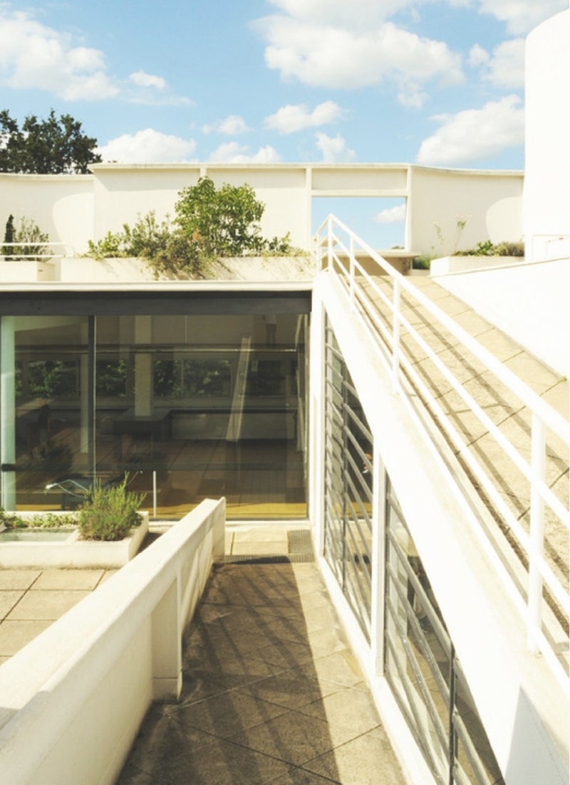 르 코르뷔지에의 빌라 사보아. villa savoye by le corbusier, near paris, france,1931 :  네이버 블로그, image size:800x1103