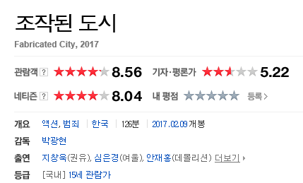  [영화후기]조작된 도시