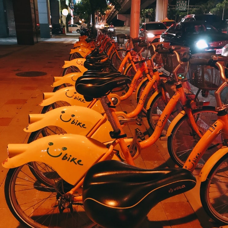 대만 타이베이 자유여행 - 유바이크(U-Bike) 자전거 대여 후기 대만 타이베이 자유여행 - 유바이크(U-Bike) 자전거 대여 후기
