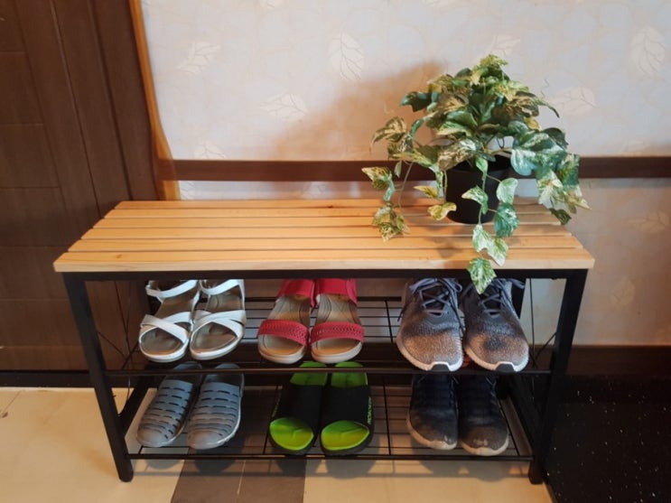  신발정리대 깔끔한 현관만들기