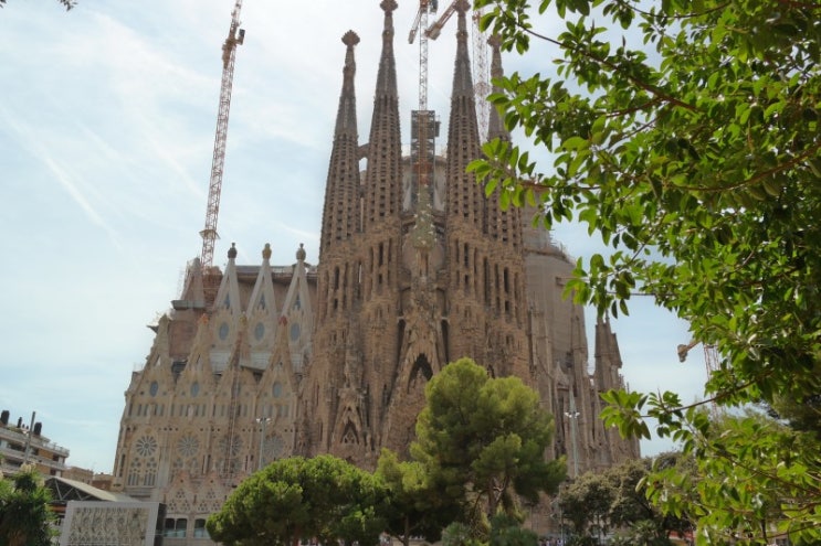 바르셀로나 가우디투어 마지막 :: 사그라다 파밀리아 성당