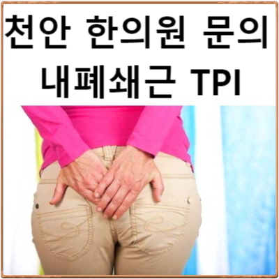  꼬리뼈, 회음부 통증을 유발시키는 내폐쇄근 치료에 대한 문의 tpi 시술 : 천안 한의원 근육손상 클리닉