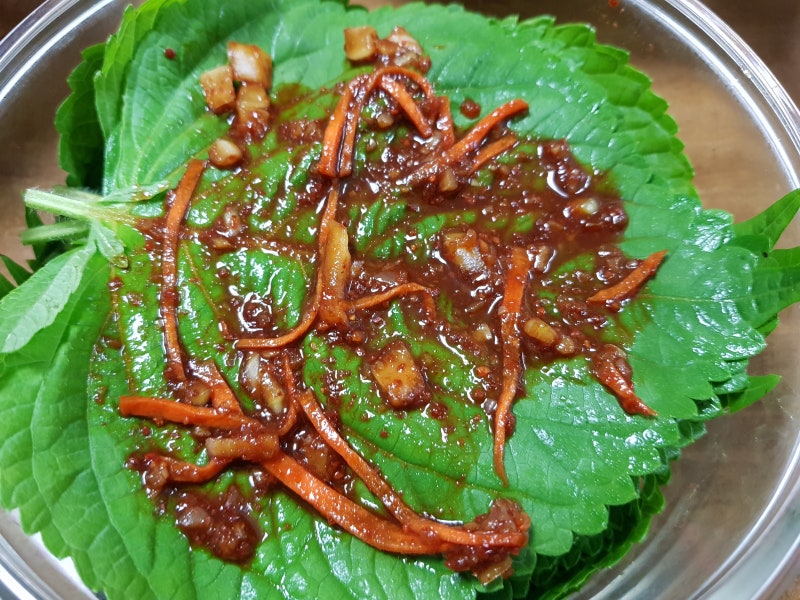 [아빠요리] 맛있는 깻잎김치 만드는법