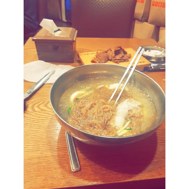 수원역에서 먹는 혼냉면~! 수원역에서 먹는 혼냉면~!