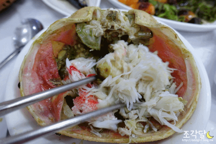  대포항 맛집 :: 대포항 횟집 속초 어촌회센터에서 푸짐한 대게세트