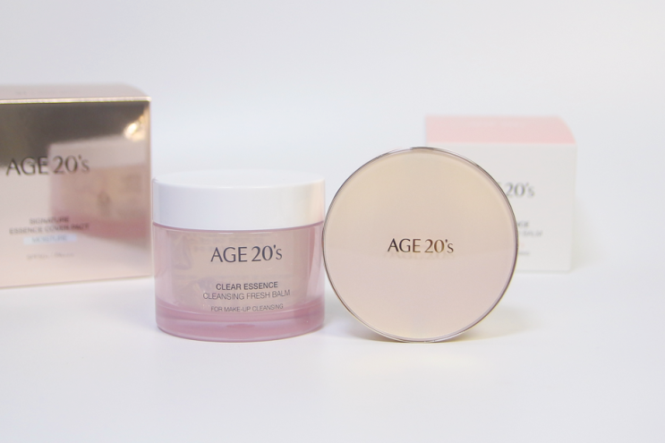  세정력 좋은 저자극클렌저! 에이지투웨니스 클리어 에센스 클렌징 프레쉬 밤
