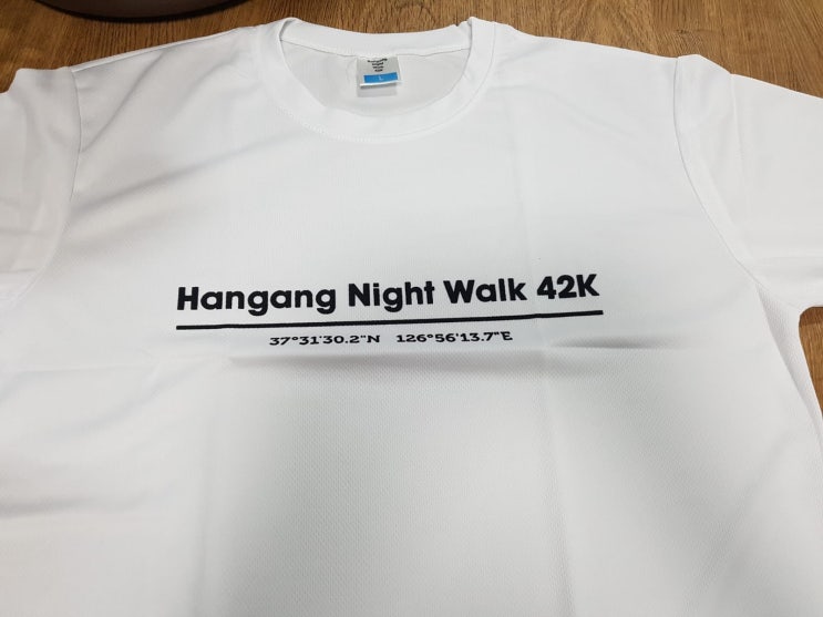 2018 한강나이트워크 42K 기념품 2018 한강나이트워크 42K 기념품
