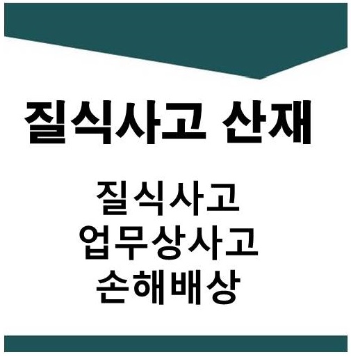  질식 사고 산재 및 손해배상청구