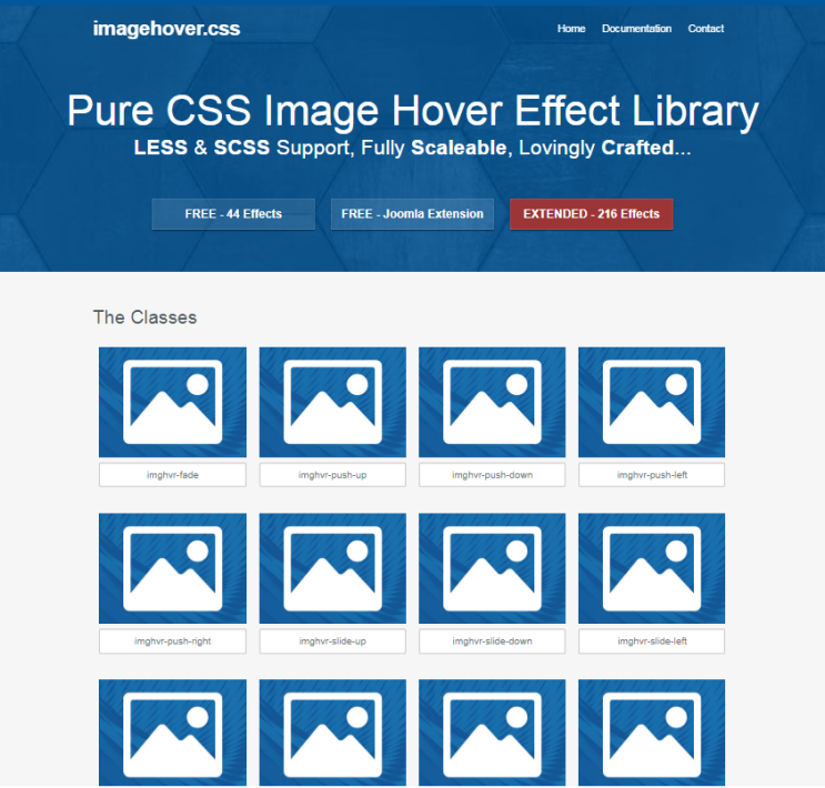 순수 CSS 이미지 호버 효과