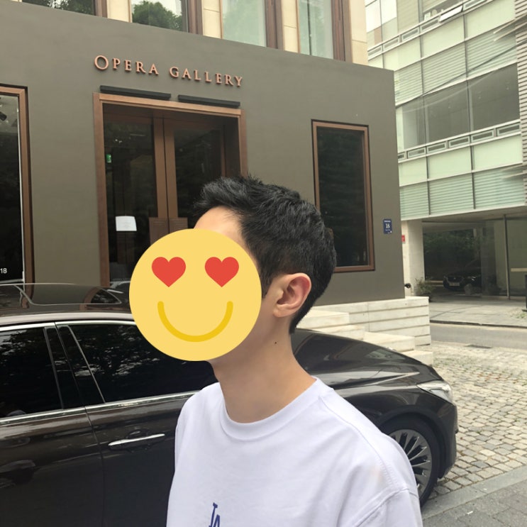  청담동미용실 * 무이더뷰티 정해인머리 남자 커트