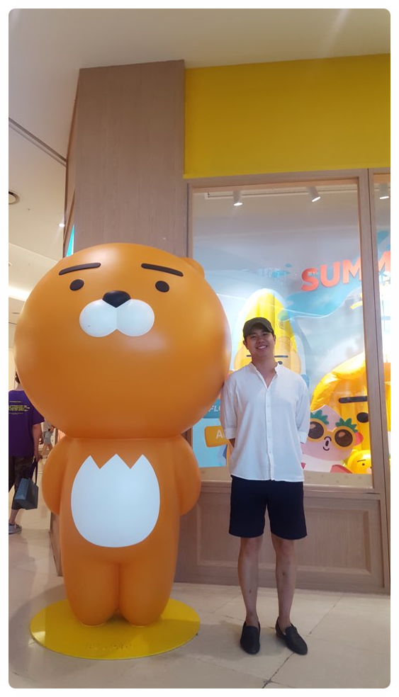  카카오 프렌즈, 타임스웨어점 방문^_^
